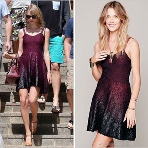 Free People Foil Ombré Dress